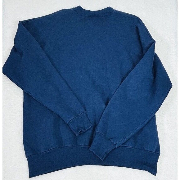 Vintage Grandma Sweatshirt Size XL‎ Embroidered Crewneck Blue - Picture 9 of 11